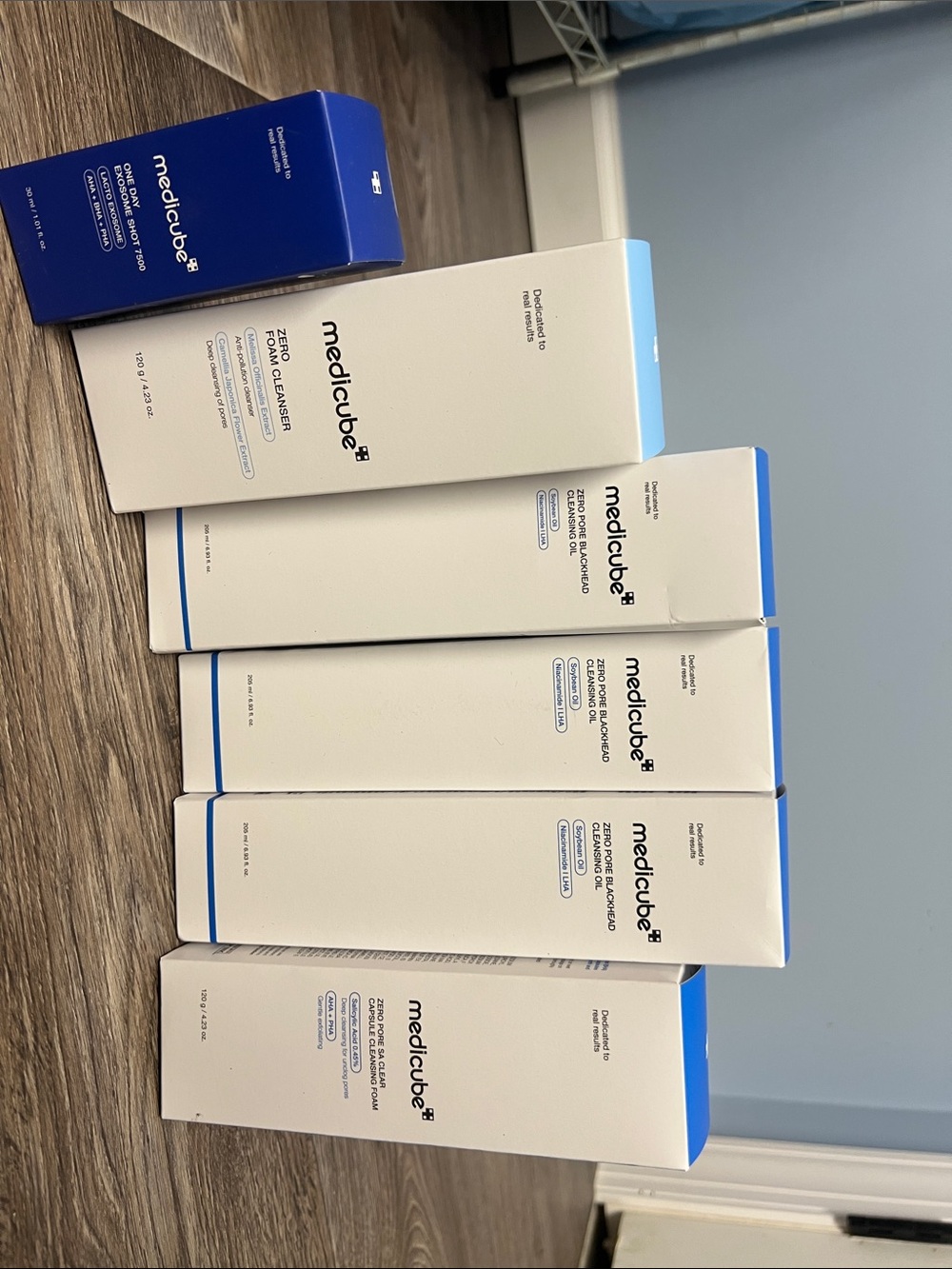 Medicube Women Skincare - Blue & White Packaging